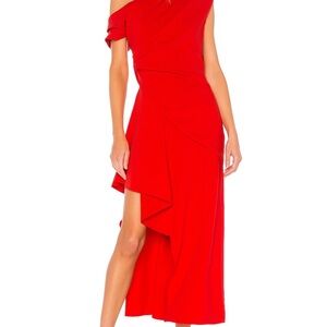 Pallas Dress in red